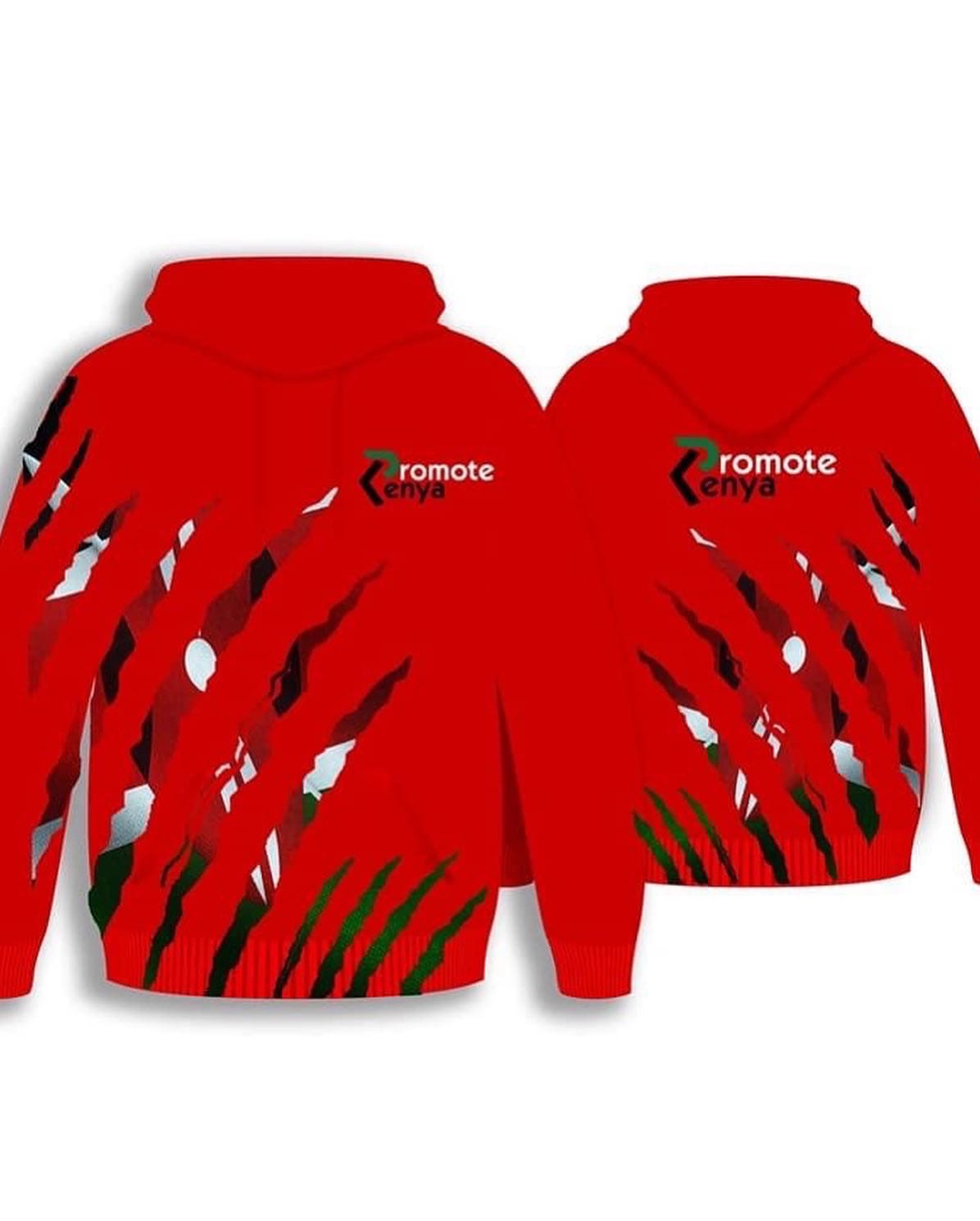 Red Flag Claw Hoodie