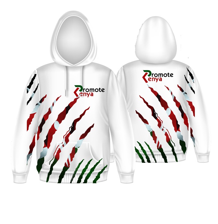 White Flag Claw Hoodie