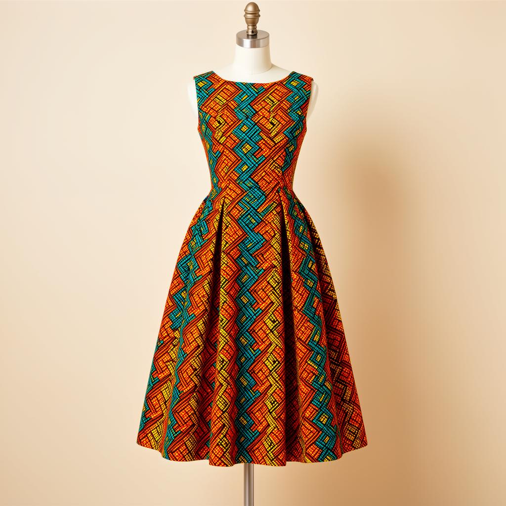 African Print Ankara Dress